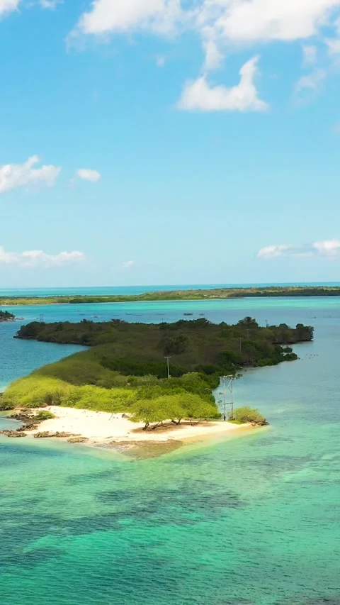 Islands in Bantayan, Cebu. Philippines. Stock Footage 290294512