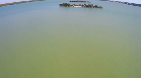 Islands in the bay Stock Footage 35497158