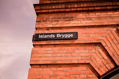 Islands Brygge Stock Photos