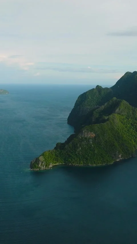 Islands in Coron, Palawan. Philippines. Stock Footage 263615934