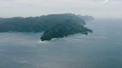 Islands in Coron, Palawan. Philippines. Stock Footage 311033269