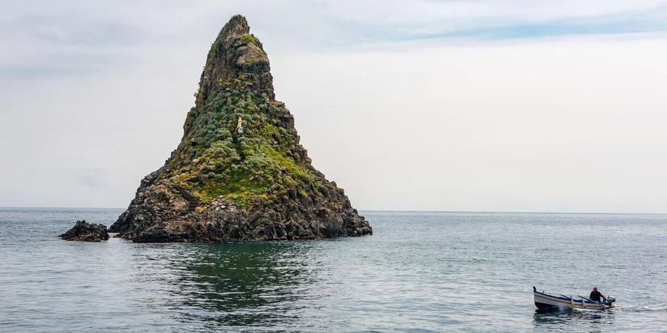 The islands of the Cyclops 库存照片