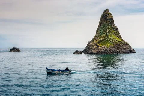 The islands of the Cyclops 库存照片
