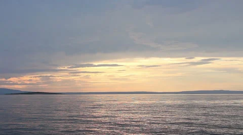 Islands on horizon 7 Video stock 31890682