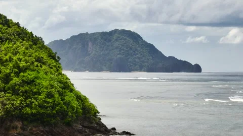 Islands in Palawan, Philippines. Stock Footage 266405467