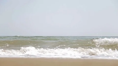 Islands in the sea at summer Stock Footage