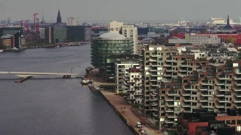 Islandsbrygge 2 Stock Footage 140098783