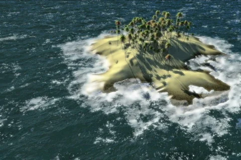 IslandWaves 07 2997 Video stock 66908