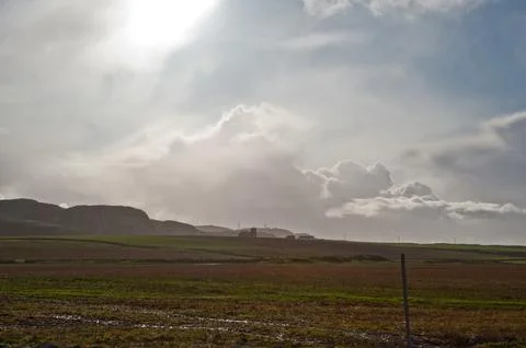 Islay field Stock Photos