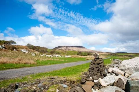 Islay landscape 库存照片