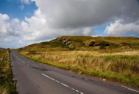 Islay road Stock Photos