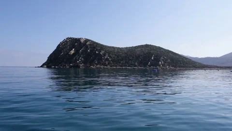 Isle of Cala iris Stock Footage 122737891