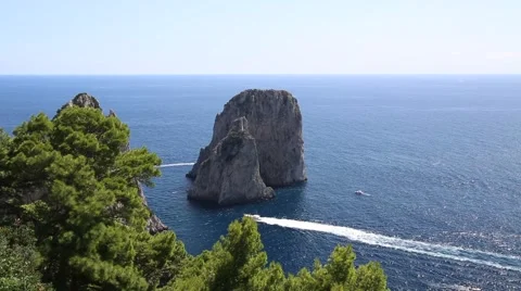 The Isle of Capri, Campania Stock Footage 46028342