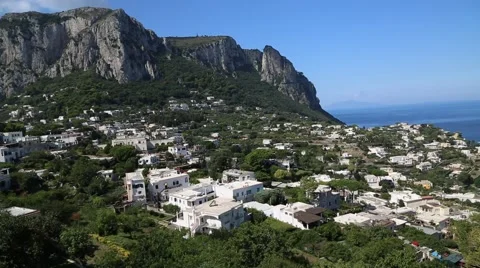 The Isle of Capri, Campania Stock Footage 46028412