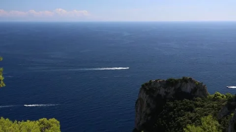 The Isle of Capri, Campania Stock Footage 46028445