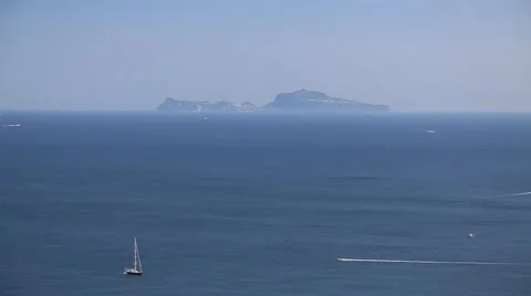 The Isle of Capri, Campania Stock Footage 46086408
