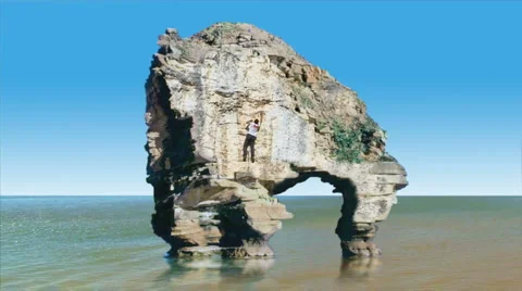 Isle Climber 스톡 동영상 884759