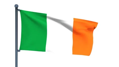 Isle of Man Flag Stock Footage 150198205