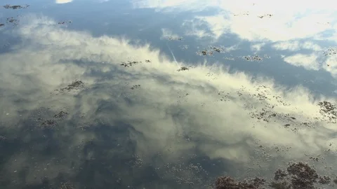 Isle of Mull - Sky reflected in water - No Audio 動画素材 86113319
