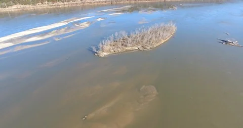 Isle in the Platte Stock Footage 99020913