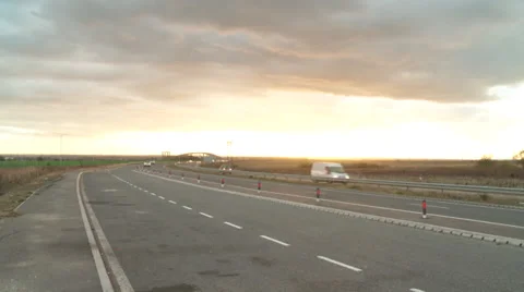 Isle of Sheppey Crossing/ Bridge timelapse Stock Footage 33420145