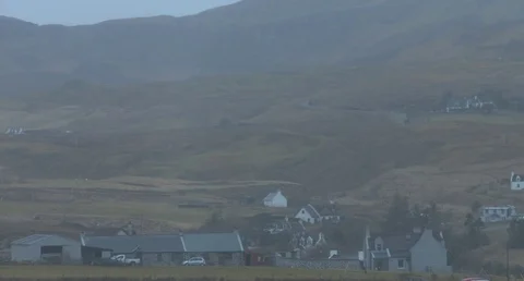 Isle of Skye Country Scene Stock Footage