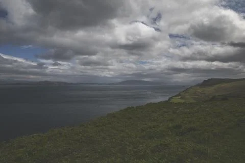 Isle of Skye Landscape and Waterfall Photography Foto stock