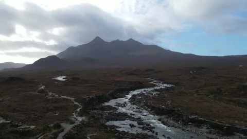 Isle of Skye - Sligachan River Stock Footage 293365041