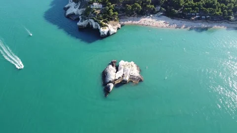 Islets in the sea Stock Footage 201381239