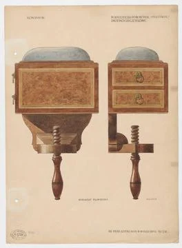 ï»¿Small pillow for handiwork (small pulpit) of burled wood, from the coll Stock Photos