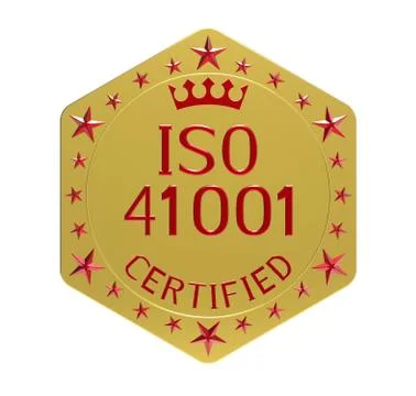 ISO 41001 standard Stock Illustration