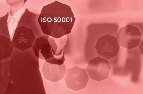ISO 50001 is based on the management system model of continual improvement -  Stock Photos