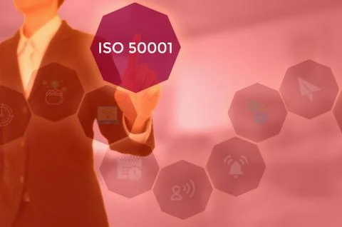 ISO 50001 is based on the management system model of continual improvement -  Stock Photos
