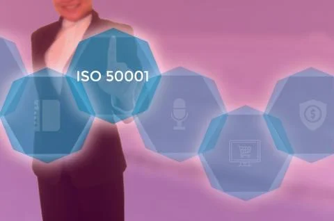 ISO 50001 is based on the management system model of continual improvement -  Stock Photos