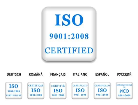 Iso 9001 2008 Stock Illustration