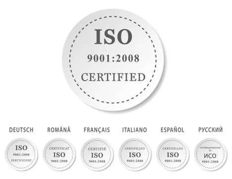 Iso 9001 2008 Stock Illustration
