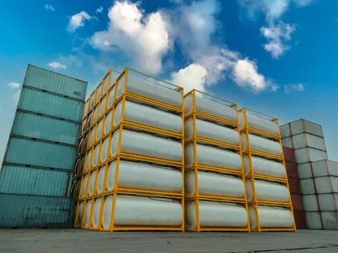 Iso tank container Stock Photos