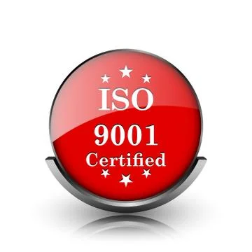 Iso9001 icon Stock Illustration