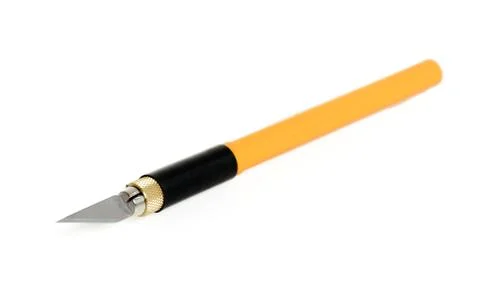 Isolate craft knife Stock Photos