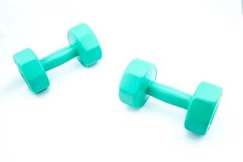 Isolate Dumbell Foto stock