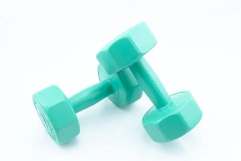 Isolate Dumbell Foto stock
