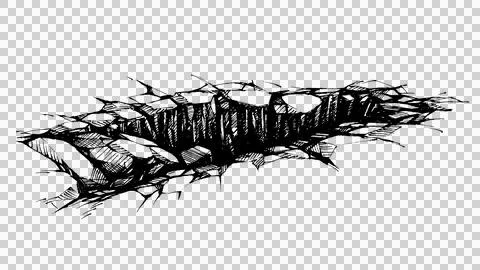 Isolate earthquake illustration design 2 Stock Illustration