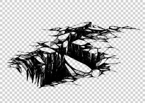 Isolate earthquake illustration design 3 Stock Illustration