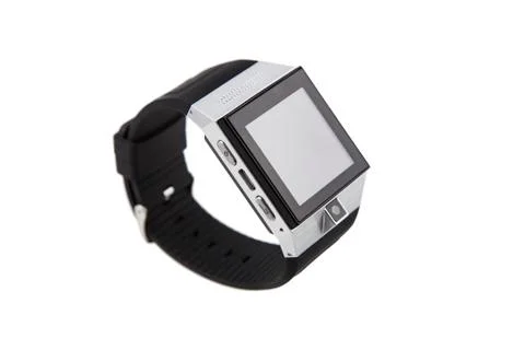 Isolate modern smart watch gadget phone Foto stock