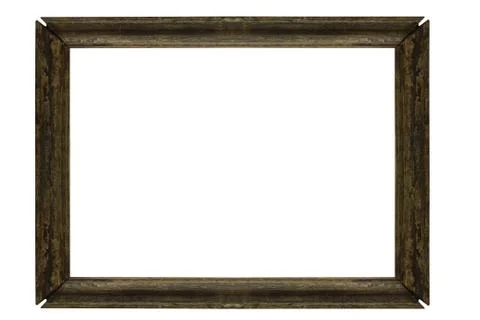 Isolate Old Photo Frame Stock Photos