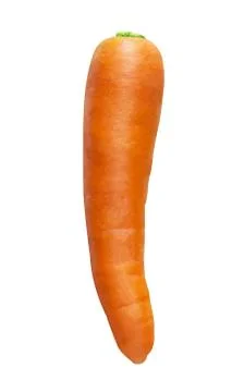 Isolate Sweet Carrot Stock Photos