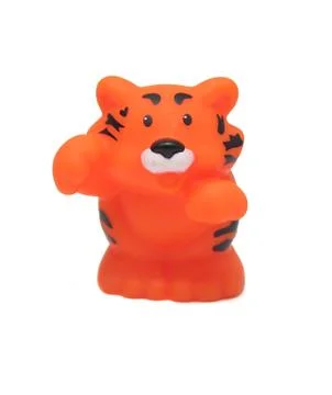 Isolate toy tiger Stock Photos