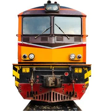 Isolate train Stock Photos