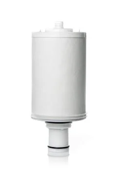 Isolate water filter Foto stock