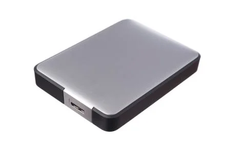 Isolated 2.5" hard disk Stock Photos